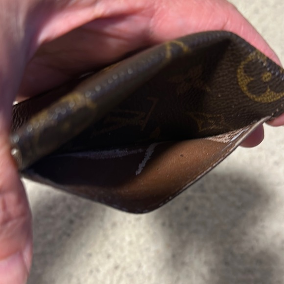 Very Good Condition Louis Vuitton Monogram Card Case - Picture 5 of 9